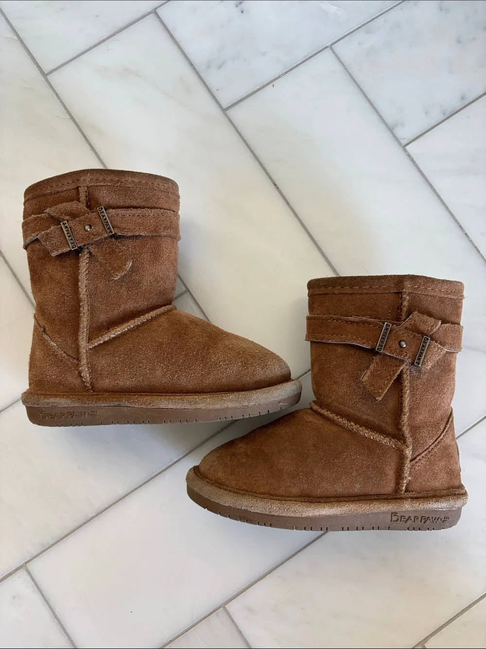 [BearPaw] Val Wool-Lined Suede Boots